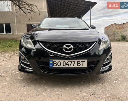 Черный Мазда 6, объемом двигателя 2.18 л и пробегом 321 тыс. км за 6400 $, фото 8 на Automoto.ua