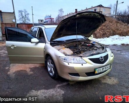 Чорний Мазда 6, об'ємом двигуна 2 л та пробігом 180 тис. км за 4500 $, фото 2 на Automoto.ua