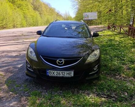 Черный Мазда 6, объемом двигателя 2.18 л и пробегом 282 тыс. км за 7600 $, фото 1 на Automoto.ua