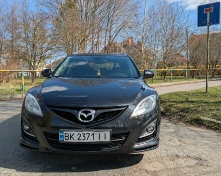 Чорний Мазда 6, об'ємом двигуна 2.2 л та пробігом 270 тис. км за 7600 $, фото 1 на Automoto.ua