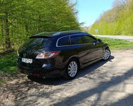 Черный Мазда 6, объемом двигателя 2.18 л и пробегом 282 тыс. км за 7600 $, фото 3 на Automoto.ua