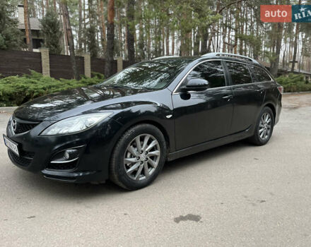 Черный Мазда 6, объемом двигателя 2.18 л и пробегом 234 тыс. км за 6850 $, фото 6 на Automoto.ua