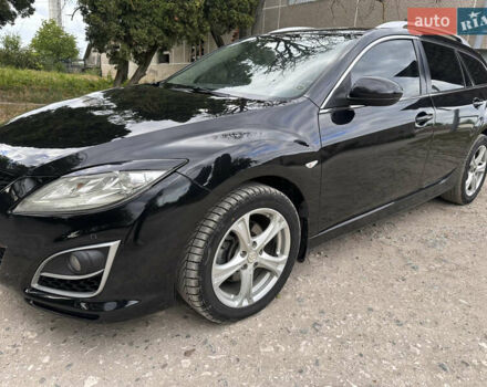 Черный Мазда 6, объемом двигателя 2.18 л и пробегом 321 тыс. км за 6400 $, фото 12 на Automoto.ua