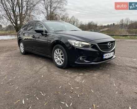 Черный Мазда 6, объемом двигателя 2.18 л и пробегом 240 тыс. км за 9500 $, фото 10 на Automoto.ua