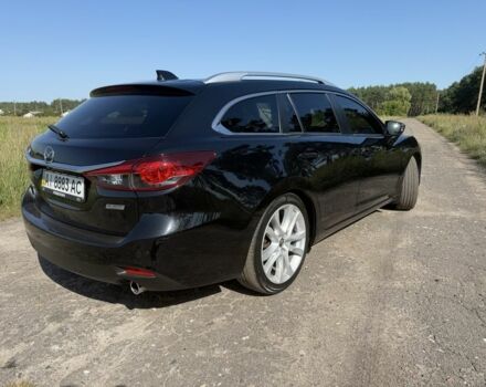 Черный Мазда 6, объемом двигателя 2.2 л и пробегом 272 тыс. км за 12500 $, фото 4 на Automoto.ua