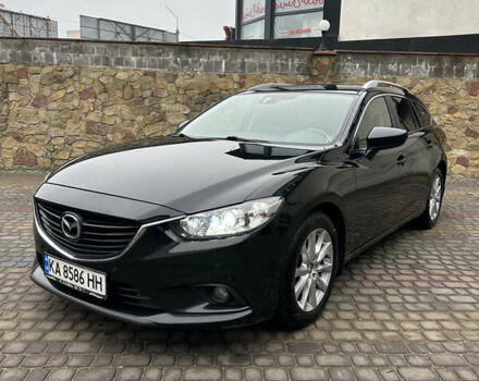 Черный Мазда 6, объемом двигателя 2.2 л и пробегом 266 тыс. км за 10600 $, фото 2 на Automoto.ua