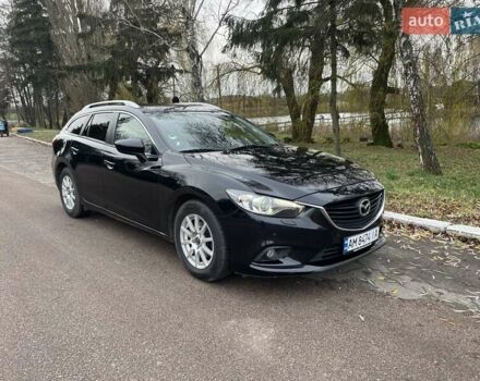 Черный Мазда 6, объемом двигателя 2.18 л и пробегом 240 тыс. км за 9500 $, фото 11 на Automoto.ua