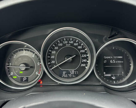 Черный Мазда 6, объемом двигателя 2.2 л и пробегом 266 тыс. км за 10600 $, фото 14 на Automoto.ua
