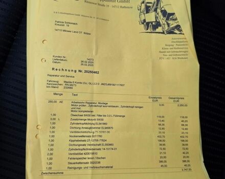 Черный Мазда 6, объемом двигателя 2.2 л и пробегом 257 тыс. км за 9850 $, фото 74 на Automoto.ua