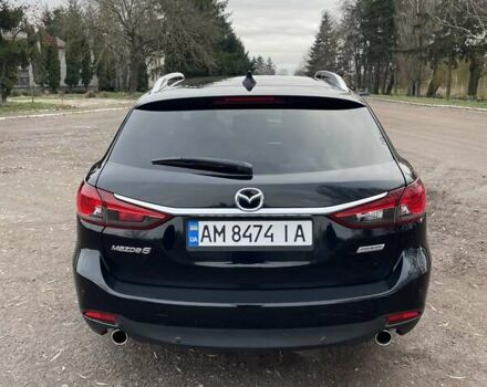 Черный Мазда 6, объемом двигателя 2.18 л и пробегом 240 тыс. км за 9500 $, фото 5 на Automoto.ua