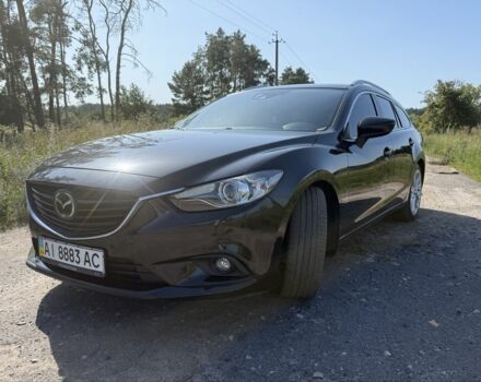 Черный Мазда 6, объемом двигателя 2.2 л и пробегом 272 тыс. км за 12500 $, фото 2 на Automoto.ua