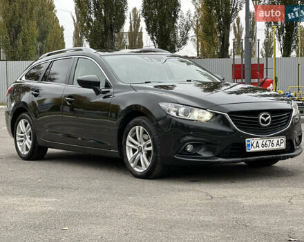 Черный Мазда 6, объемом двигателя 2.19 л и пробегом 220 тыс. км за 9300 $, фото 2 на Automoto.ua