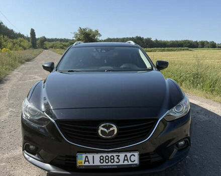 Черный Мазда 6, объемом двигателя 2.2 л и пробегом 272 тыс. км за 12500 $, фото 1 на Automoto.ua