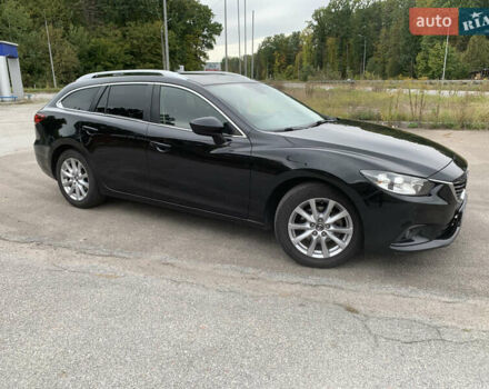 Черный Мазда 6, объемом двигателя 2.19 л и пробегом 263 тыс. км за 9300 $, фото 1 на Automoto.ua