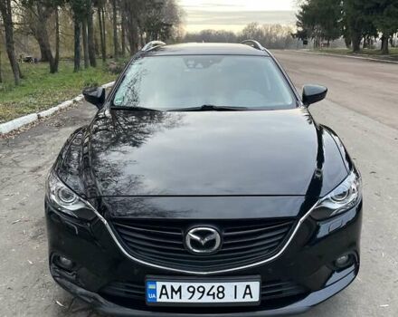 Черный Мазда 6, объемом двигателя 2.18 л и пробегом 175 тыс. км за 11000 $, фото 16 на Automoto.ua