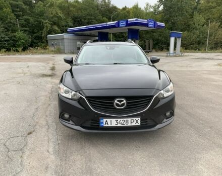 Черный Мазда 6, объемом двигателя 2.2 л и пробегом 259 тыс. км за 9700 $, фото 1 на Automoto.ua