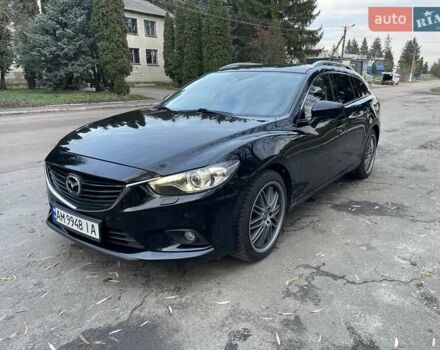 Черный Мазда 6, объемом двигателя 2.18 л и пробегом 175 тыс. км за 11000 $, фото 15 на Automoto.ua