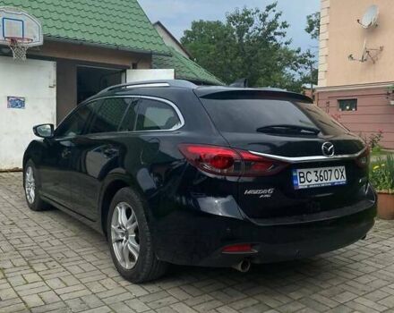 Черный Мазда 6, объемом двигателя 2.19 л и пробегом 270 тыс. км за 11100 $, фото 1 на Automoto.ua