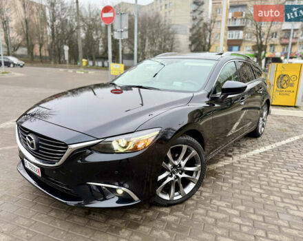 Черный Мазда 6, объемом двигателя 2.2 л и пробегом 194 тыс. км за 14799 $, фото 2 на Automoto.ua