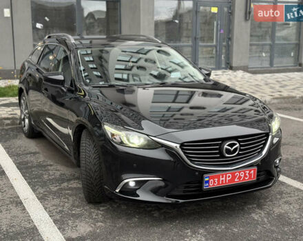 Черный Мазда 6, объемом двигателя 2.2 л и пробегом 219 тыс. км за 14200 $, фото 7 на Automoto.ua