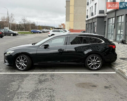 Черный Мазда 6, объемом двигателя 2.2 л и пробегом 219 тыс. км за 14200 $, фото 1 на Automoto.ua