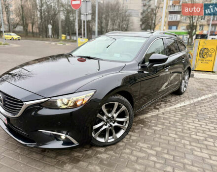 Черный Мазда 6, объемом двигателя 2.2 л и пробегом 194 тыс. км за 14799 $, фото 3 на Automoto.ua