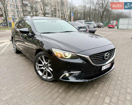 Черный Мазда 6, объемом двигателя 2.2 л и пробегом 194 тыс. км за 14799 $, фото 4 на Automoto.ua