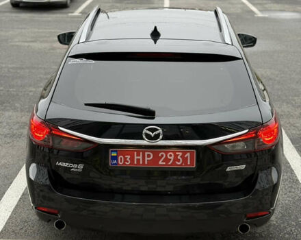 Черный Мазда 6, объемом двигателя 2.2 л и пробегом 219 тыс. км за 14200 $, фото 4 на Automoto.ua