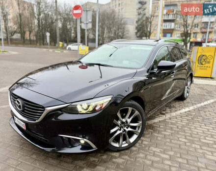 Черный Мазда 6, объемом двигателя 2.2 л и пробегом 194 тыс. км за 14799 $, фото 5 на Automoto.ua