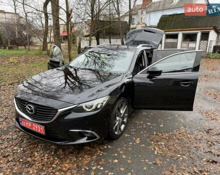 Черный Мазда 6, объемом двигателя 2.2 л и пробегом 219 тыс. км за 14200 $, фото 119 на Automoto.ua