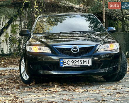 Черный Мазда 6, объемом двигателя 1.8 л и пробегом 230 тыс. км за 3650 $, фото 1 на Automoto.ua