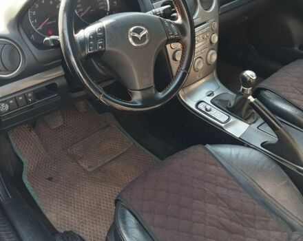 Чорний Мазда 6, об'ємом двигуна 2 л та пробігом 320 тис. км за 4700 $, фото 7 на Automoto.ua