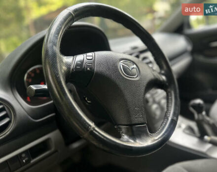 Черный Мазда 6, объемом двигателя 1.8 л и пробегом 230 тыс. км за 3999 $, фото 74 на Automoto.ua
