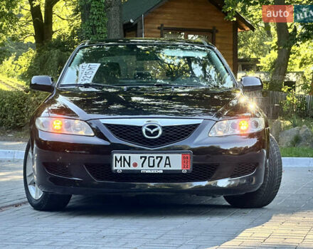 Черный Мазда 6, объемом двигателя 1.8 л и пробегом 230 тыс. км за 3999 $, фото 2 на Automoto.ua