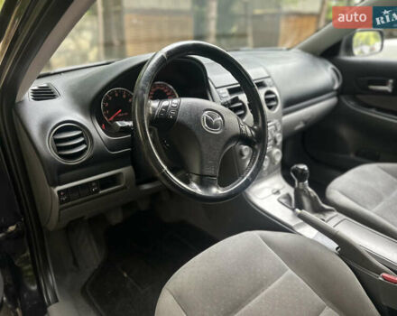 Черный Мазда 6, объемом двигателя 1.8 л и пробегом 230 тыс. км за 3999 $, фото 73 на Automoto.ua