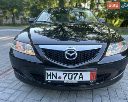 Черный Мазда 6, объемом двигателя 1.8 л и пробегом 230 тыс. км за 3999 $, фото 16 на Automoto.ua