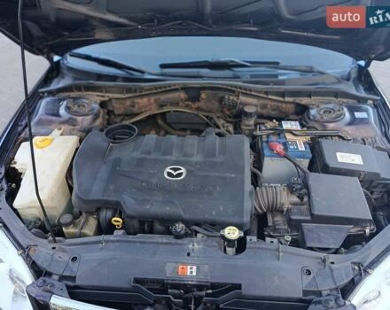 Черный Мазда 6, объемом двигателя 2 л и пробегом 222 тыс. км за 4800 $, фото 5 на Automoto.ua