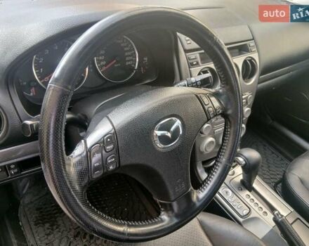 Чорний Мазда 6, об'ємом двигуна 2 л та пробігом 232 тис. км за 4999 $, фото 4 на Automoto.ua