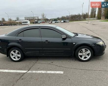 Черный Мазда 6, объемом двигателя 2 л и пробегом 238 тыс. км за 3500 $, фото 1 на Automoto.ua