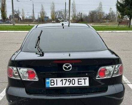 Черный Мазда 6, объемом двигателя 2 л и пробегом 238 тыс. км за 3500 $, фото 4 на Automoto.ua