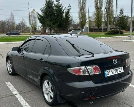 Черный Мазда 6, объемом двигателя 2 л и пробегом 238 тыс. км за 3500 $, фото 3 на Automoto.ua