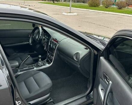 Черный Мазда 6, объемом двигателя 2 л и пробегом 238 тыс. км за 4300 $, фото 12 на Automoto.ua