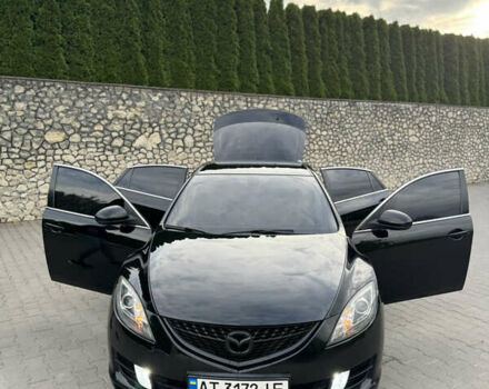 Черный Мазда 6, объемом двигателя 2 л и пробегом 240 тыс. км за 7600 $, фото 1 на Automoto.ua