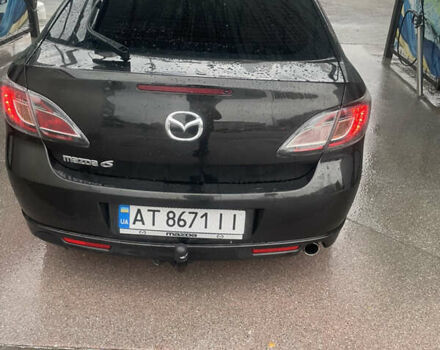 Черный Мазда 6, объемом двигателя 2 л и пробегом 274 тыс. км за 7200 $, фото 3 на Automoto.ua