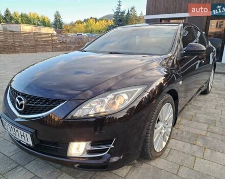 Черный Мазда 6, объемом двигателя 2 л и пробегом 184 тыс. км за 6900 $, фото 2 на Automoto.ua