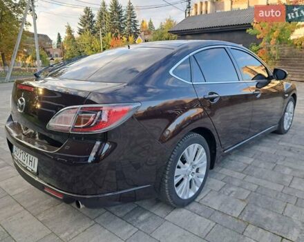 Черный Мазда 6, объемом двигателя 2 л и пробегом 184 тыс. км за 6900 $, фото 6 на Automoto.ua