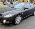 Черный Мазда 6, объемом двигателя 2 л и пробегом 197 тыс. км за 8000 $, фото 1 на Automoto.ua
