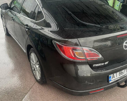Черный Мазда 6, объемом двигателя 2 л и пробегом 274 тыс. км за 7200 $, фото 4 на Automoto.ua