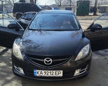 Черный Мазда 6, объемом двигателя 2 л и пробегом 273 тыс. км за 7500 $, фото 4 на Automoto.ua