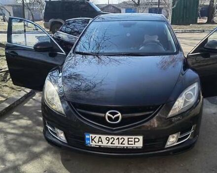 Черный Мазда 6, объемом двигателя 2 л и пробегом 273 тыс. км за 7500 $, фото 3 на Automoto.ua